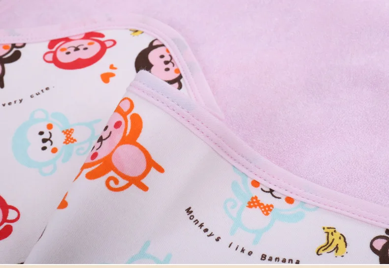 Baby Reusable Changing Mat Cover Waterproof Diapers for Newborns Washable Bamboo Fiber Mats Travel Nappy Diaper Changing Pads  (25)
