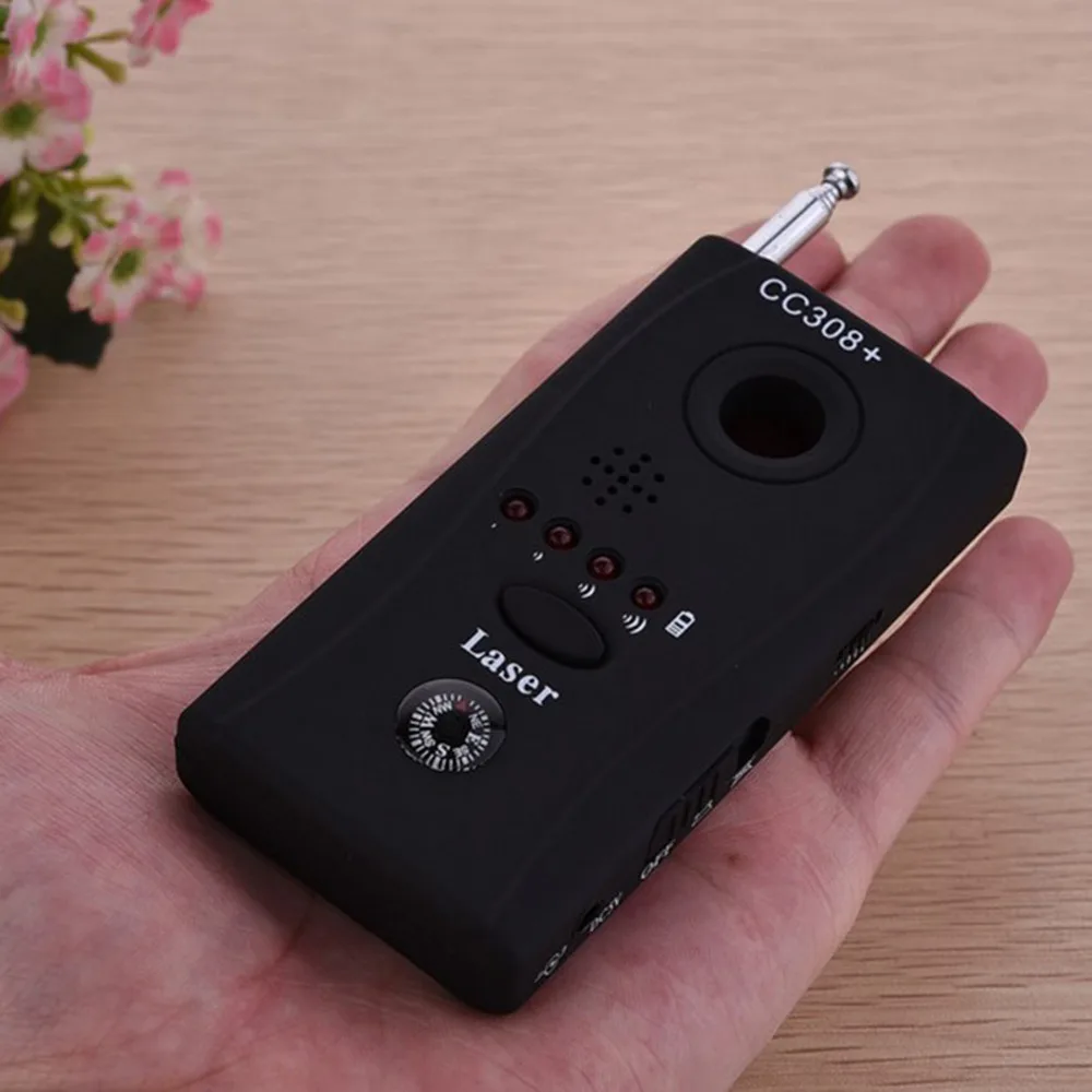 Direct Factory Mini Wireless Camera Hidden Lens Radio Wave Signal GSM Device Finder Laser Detector  Anti-Spy RF Signal Bug