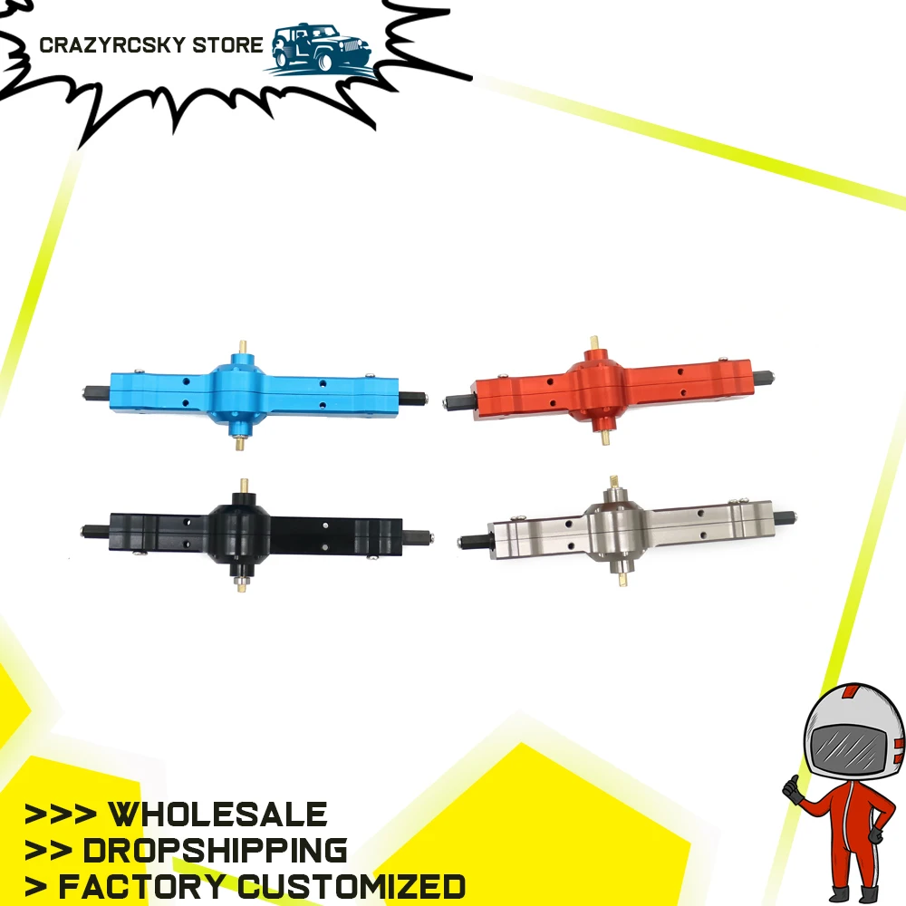 

RCAWD Центральный мост ось коробка передач с полным медные шестеренки для WPL Henglong B1 B16 B26 JJRC Q60 6x6 военный грузовик и гусеничный обновления