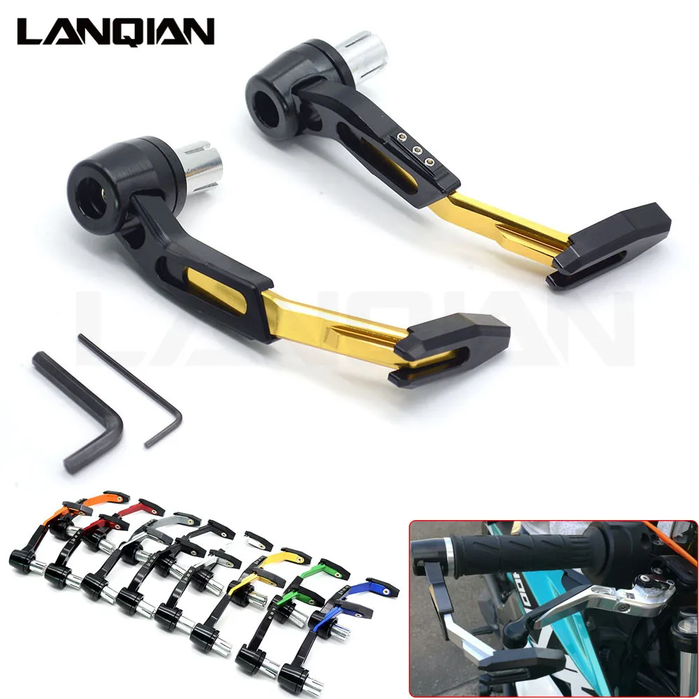 CNC Universal Motorcycle Brake Clutch Levers Protector Motorbike Lever Guard For Honda Hornet CB599 CB600 CB919 CBR 600 F2 F3 F4 |