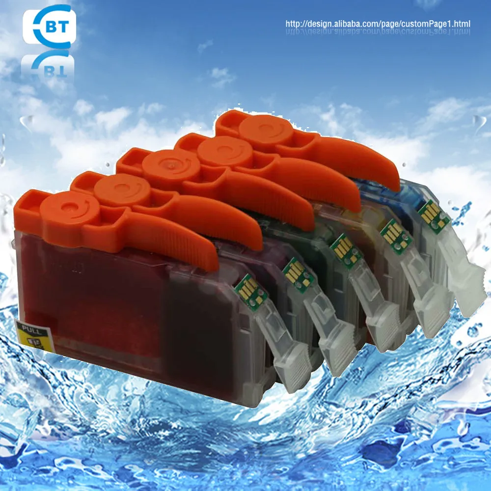 

5PCS IP4200 IP5300 IP3300 IP6600D IP3500 IP6700D IX4000 IP4500 MP500 IX5000 printer ink cartridge pgi-5bk cli-8bk/c/m/y