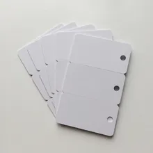100 шт. Высококачественная пластиковая пустая для струйной печати 3up ПВХ карта для контроля доступа Epaon или Canon струйных принтеров