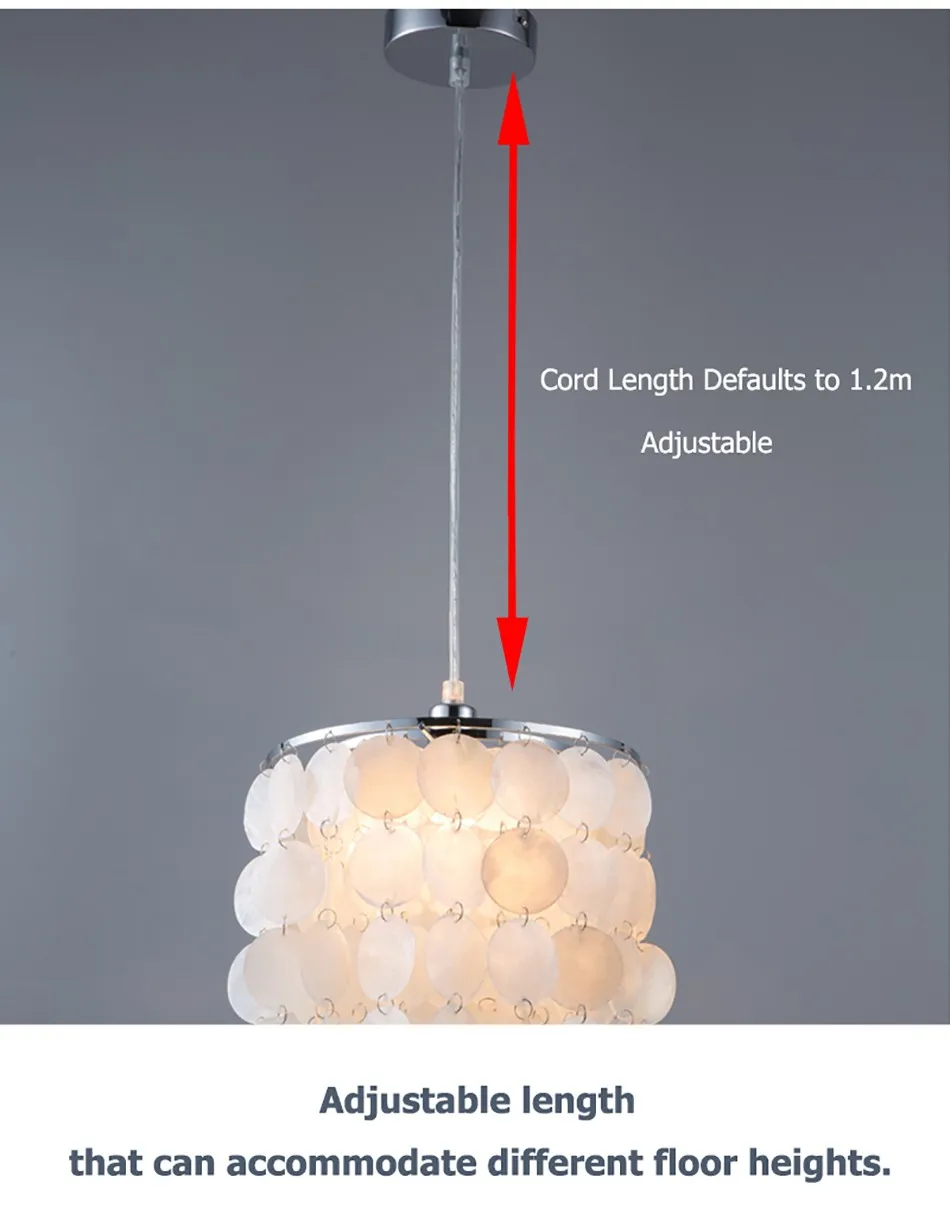 DIY современные белые натуральные подвесные светильники для раковины E14 Светодиодные раковины для столовой гостиной кухни спальни домашнего светильника