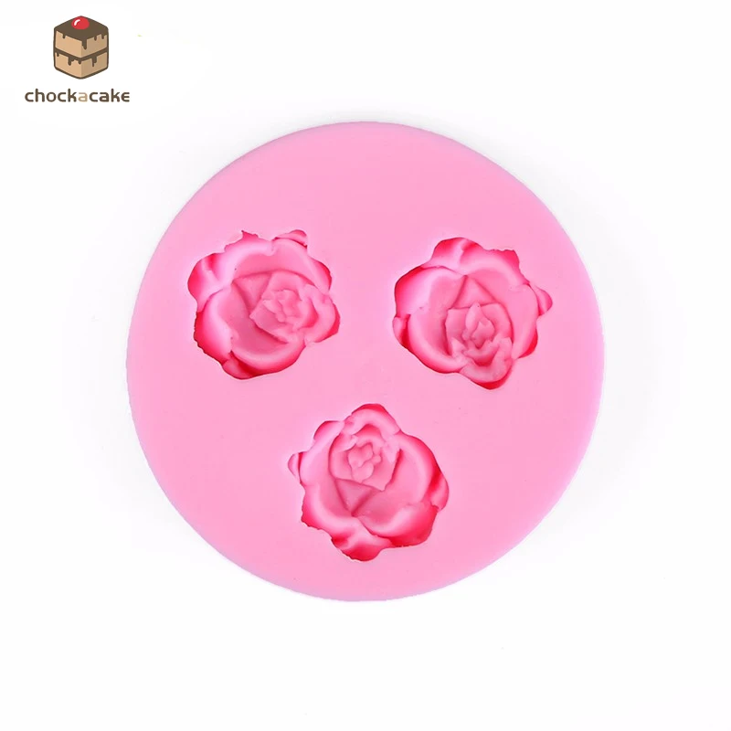 Rose Flowers Cake Mold 1-6