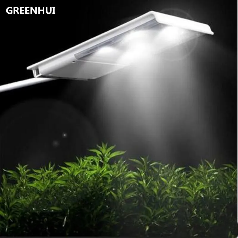 

Hot 15led solar street light solar powered light sensor 2500mAh lithium battery outdoor waterproof wall lamp for garden path