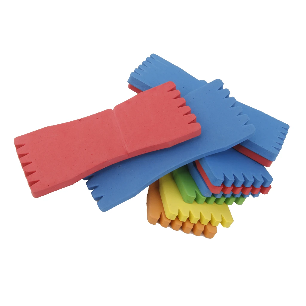 20 Pieces Foam Fish Winding Storage Boards Line Fishing Lure Trace Wire Holder Carp Plates Fishing Tackle Box Accessories