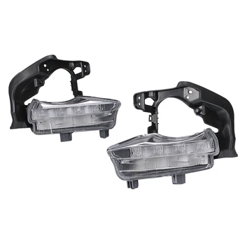 

Car Led Daytime Running Lights Front Grille Driving Fog Lights For Toyota Highlander 2014 2015 2016