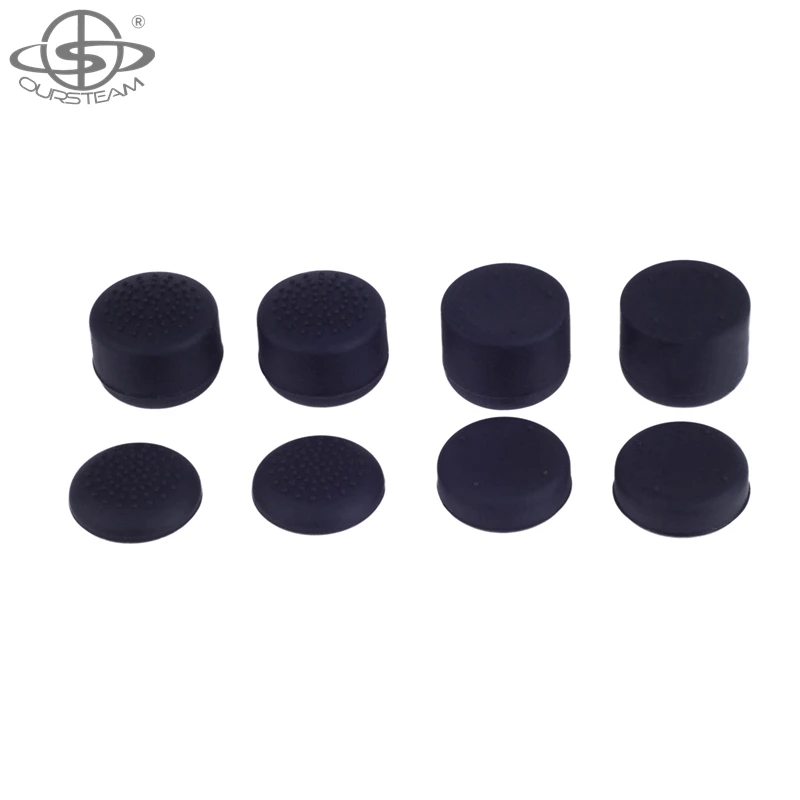 Ourstem 20 комплектов 8 в 1 Thumb Grips для PS4 контроллера Мягкие силиконовые запасные