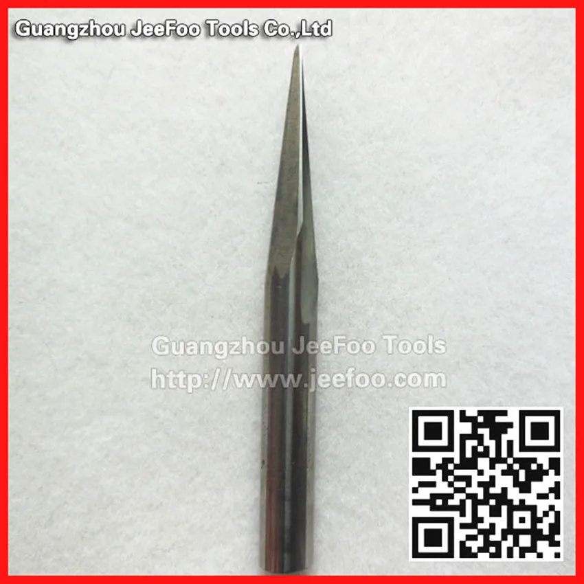 

6*30H*R1.0*8 degree*60L taper two flute spiral carbide cnc router bits