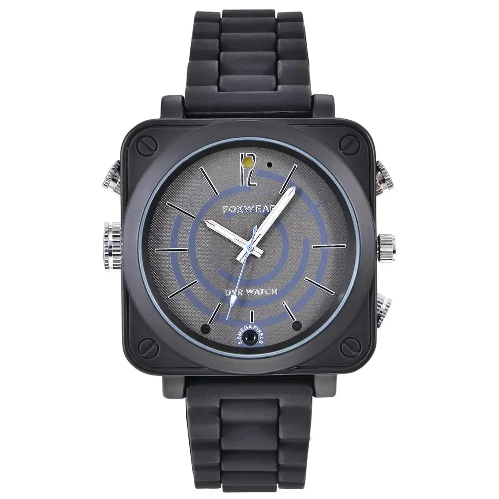 

WiFi Wireless Night Vision Video-Recording LED Light Security Camera Wristwatch for Android iOS
