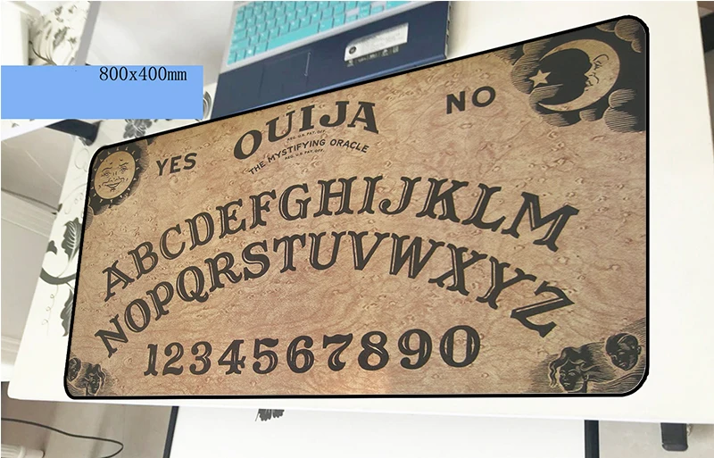 Ouija коврик для мыши 80x40 см самые дешевые коврики для мыши лучший игровой коврик для мыши геймер HD печать персонализированные коврики для мыши Клавиатура ПК коврик