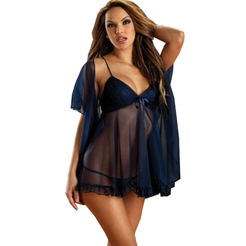 Uitbarsten telescoop virtueel Sleepwear Women Sexy Nightwear Plus Size 3xl 4xl 5xl 6xl Summer Style  Lingerie Sleeping Night Lady Dress +shawl+ G-string - Nightgowns &  Sleepshirts - AliExpress