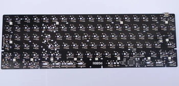 

RGB96 PCBA Plate Stabilizers Case DIY Kits for 96-key MX Mechanical Keyboard QMK Source Free Shipping