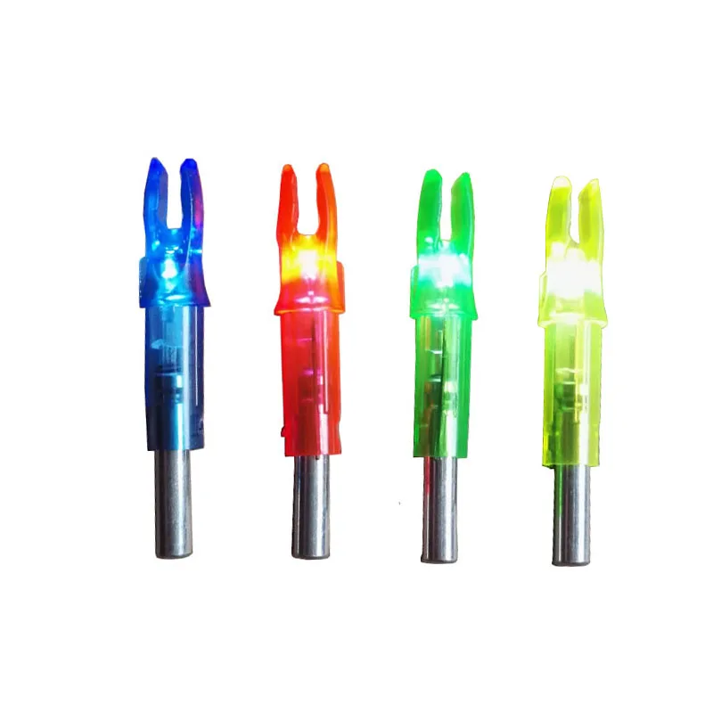 6pk Archery Lighted Arrow Nocks Automatically Hunting S Nock Fit for