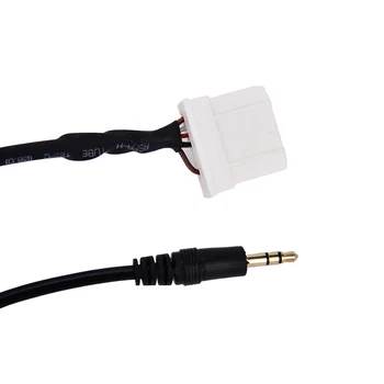 

2016 New Jack AUX Audio MP3 Player Input Adapter Cable For Mazda 6/M6/M3 1Pcs 3.5mm