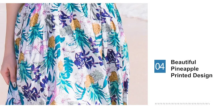 Family Matching Clothing Bohemian Pineapple Printed Mother Daughter Dress Dad Son Boys Tshirts And Shorts 24