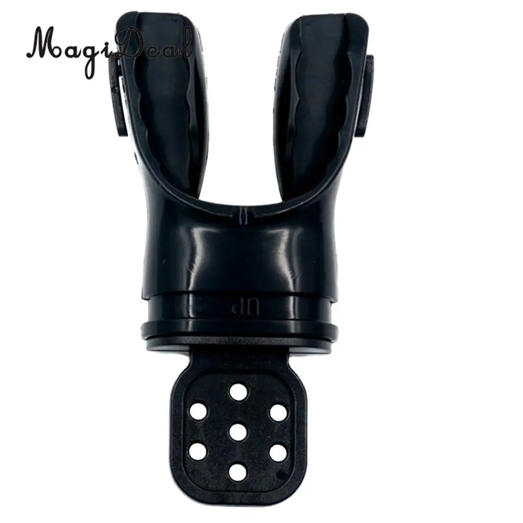 2Pcs Scuba Diving Silicone Moldable Snorkel Bite Mouthpiece Replacement for Regulator Diver Equipment Snorkeling Accessories