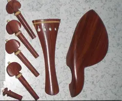 1 компл. скрипка установки 4/4 в различных древесины с колышками подбородка концовка и конец контактный