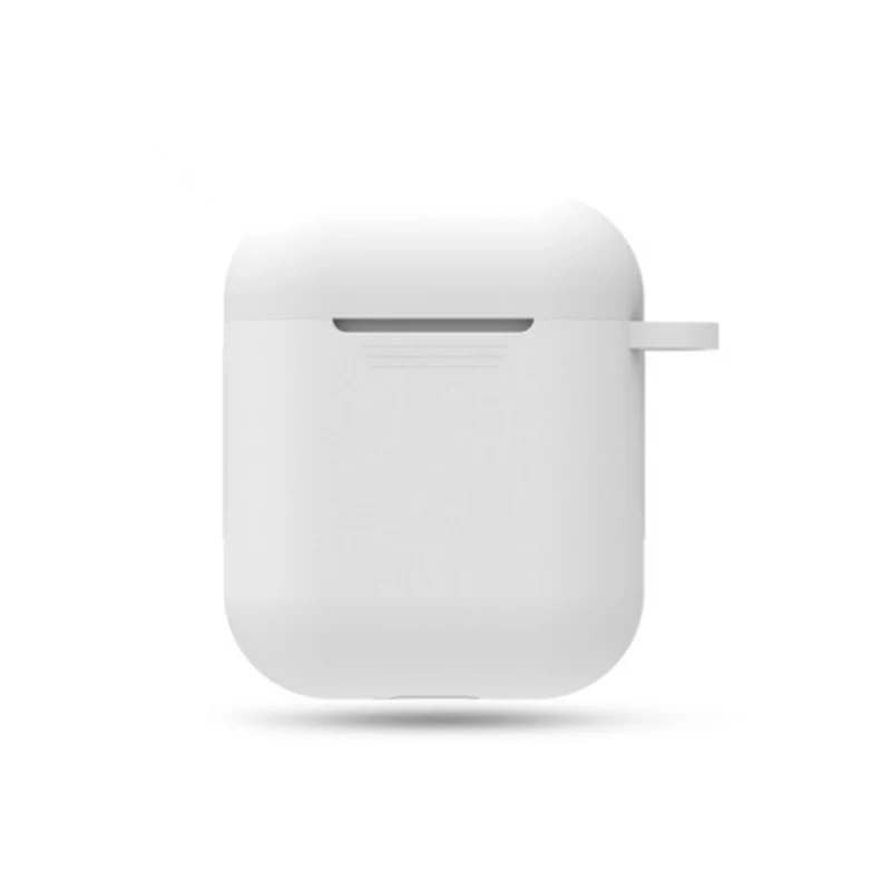 Bluetooth беспроводная коробка для наушников Аксессуары для Apple AirPods силиконовый защитный чехол водонепроницаемый ударопрочный чехол для AirPods - Цвет: E