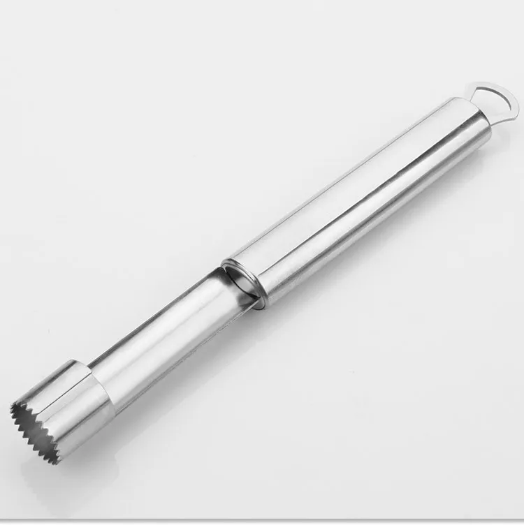 

1PC Stainless Steel Apple Corer Fruit Seed Core Remover Pear Apple Corer Seeder Slicer Knife Kitchen Gadgets Fruit Tools EKX 163