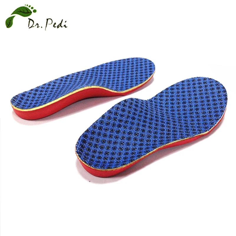 

1Pair Children Orthopedic Insoles Flat Foot Orthotics Pillow Arch Support Shoe Insoles Feet Pads X/O Corrector For Legs