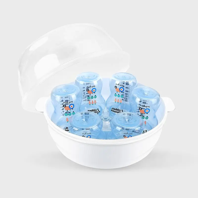 Quick Clean Microwave Steam Disinfection Steam Box Microwave Steam Sterilizer High Temperature Bottle Storage Box