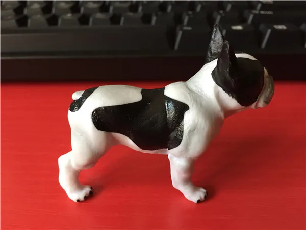 Vivid Lifelike dogs wild animals pvc figure toys - Bulldog 4