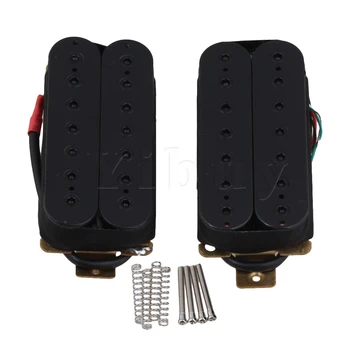 

Yibuy 2 xHumbucker 7 String Electric Guitar Bridge Pickup & Neck Pickup Black