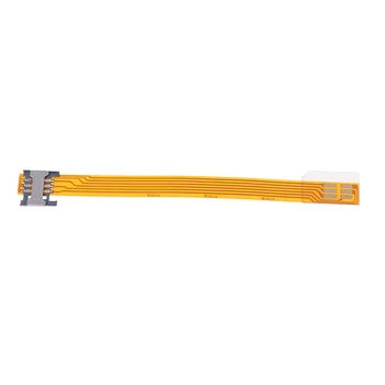 

1pc Sim Card Small To Small Converter Adapter Cable Extender Small Card Open Card For Mobile Phones Sim Card