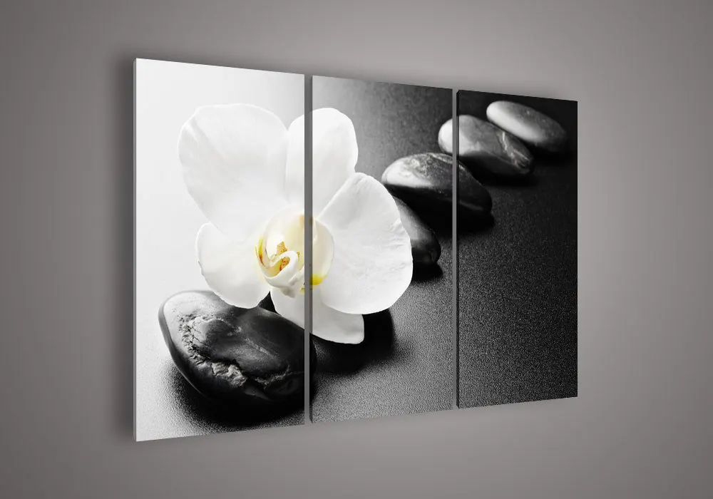 3 Piece Wall Art No Framed Modern Abstract Acrylic Flower ...