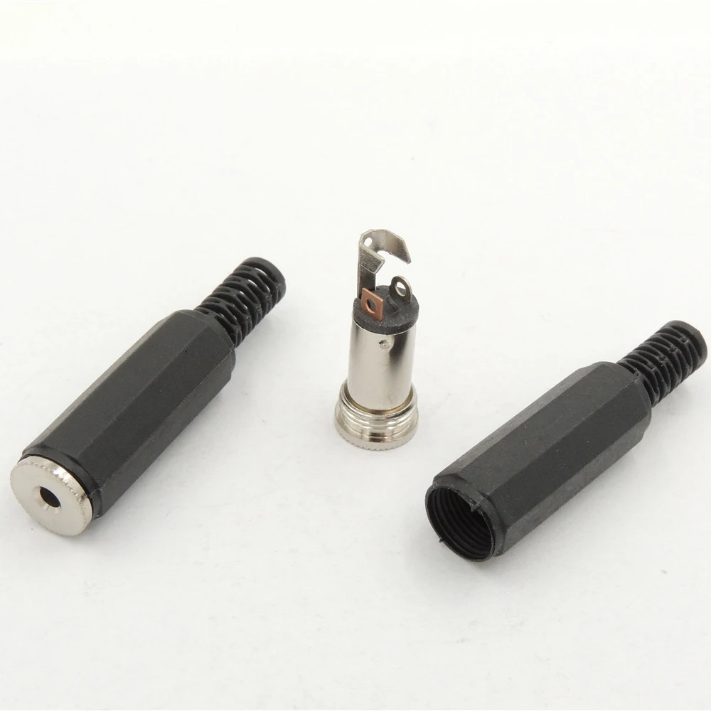 2.5mm Stereo Female Balanced TRS Jack Socket Audio Connector Solderin