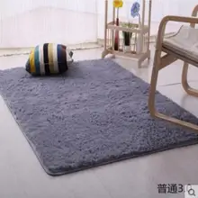 Длинный плюшевый ворсистый мягкий ковер alfombres из искусственного меха, нескользящий коврик для спальни, гостиной