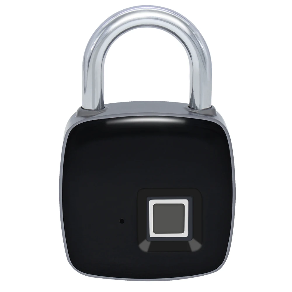 USB Rechargeable Smart Keyless Fingerprint Lock IP65 Waterproof Anti-Theft Security Padlock Door Luggage Case | Безопасность и