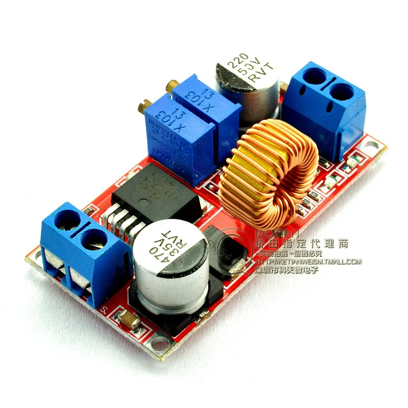 

5A Constant current constant voltage large current lithium ion battery charging LED drive power supply module