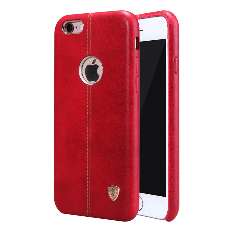 bilder für Luxus marke Nillkin handy fall Pu-leder back Cover Vintage leder PC fall für iphone 6 s abdeckung zubehör auto handyhalter bilder für Luxus marke Nillkin handy fall Pu-leder back Cover Vintage leder PC fall für iphone 6 s abdeckung zubehör auto handyhalter