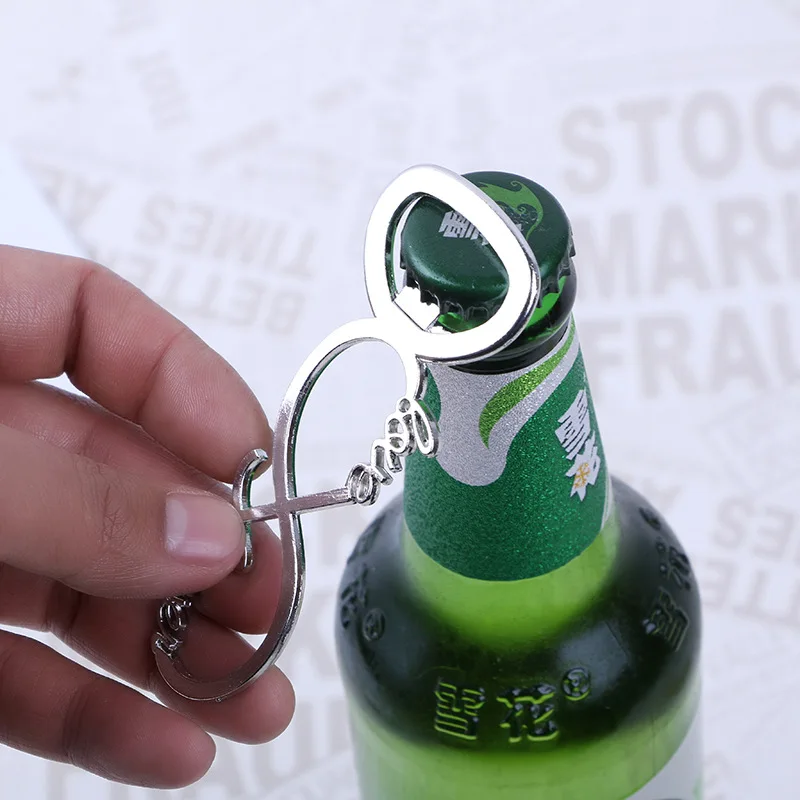 

200 PCS forever love chrome beer bottle opener wedding favors and gifts for guests Party gifts supplier Bridal show lin21