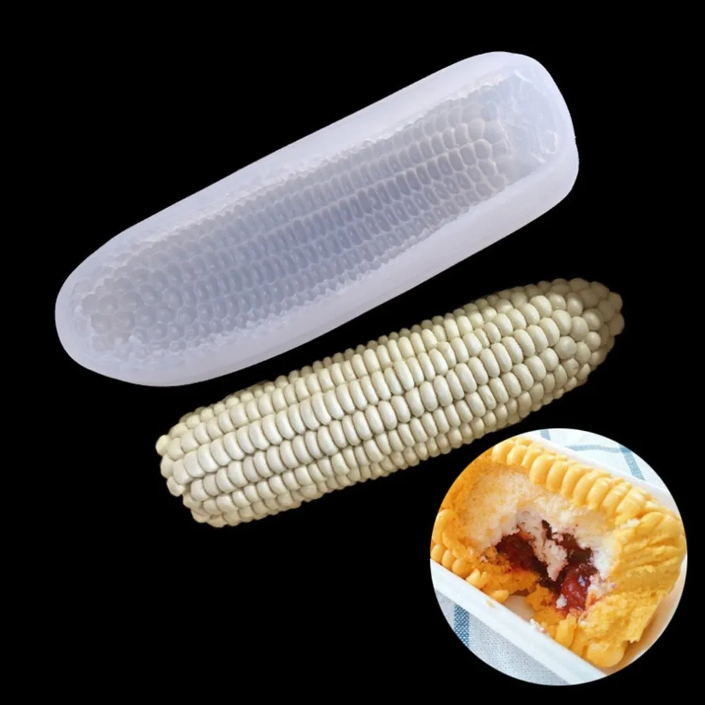 3D Corn Silicone Mold Vegetables Fondant Mousse Cake Sugarcraft Molds