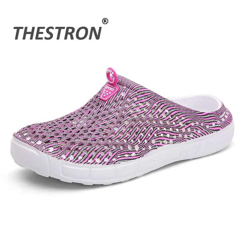 

Beach Sandals for Women Summer Girls Beach Sport Shoes Pink Outdoor Beach Sport Shoes Big Size 36-41 Women Walking Half Sandals
