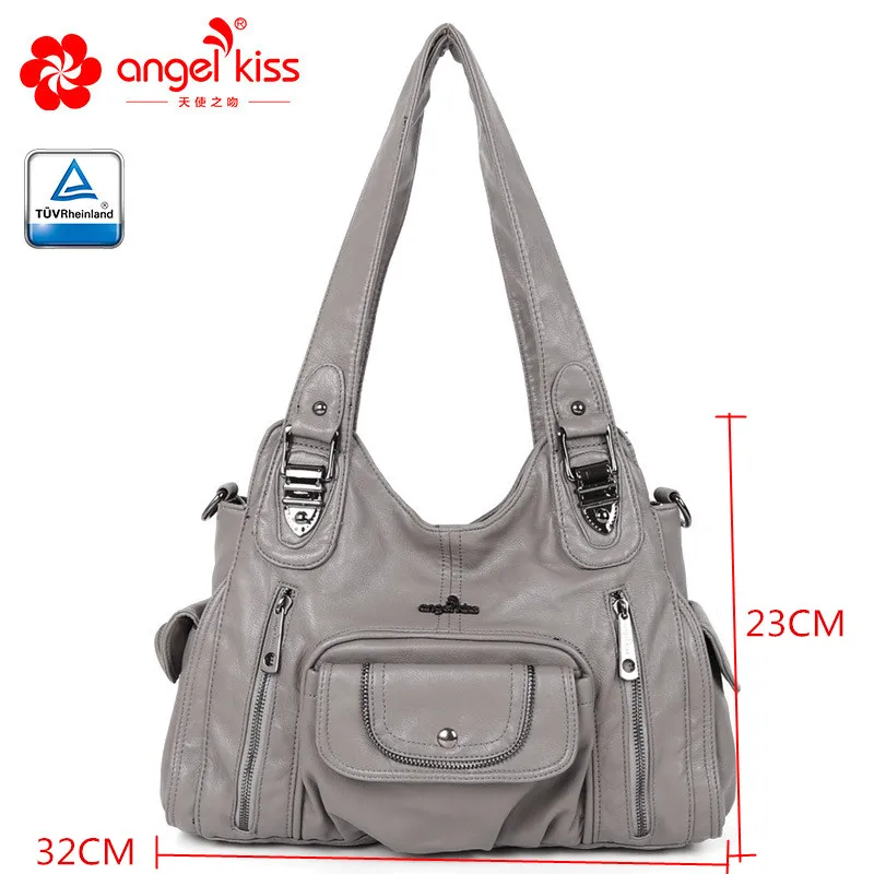 Сумка мешок Angelkiss женские сумки через плечо из искусственной кожи мессенджеры