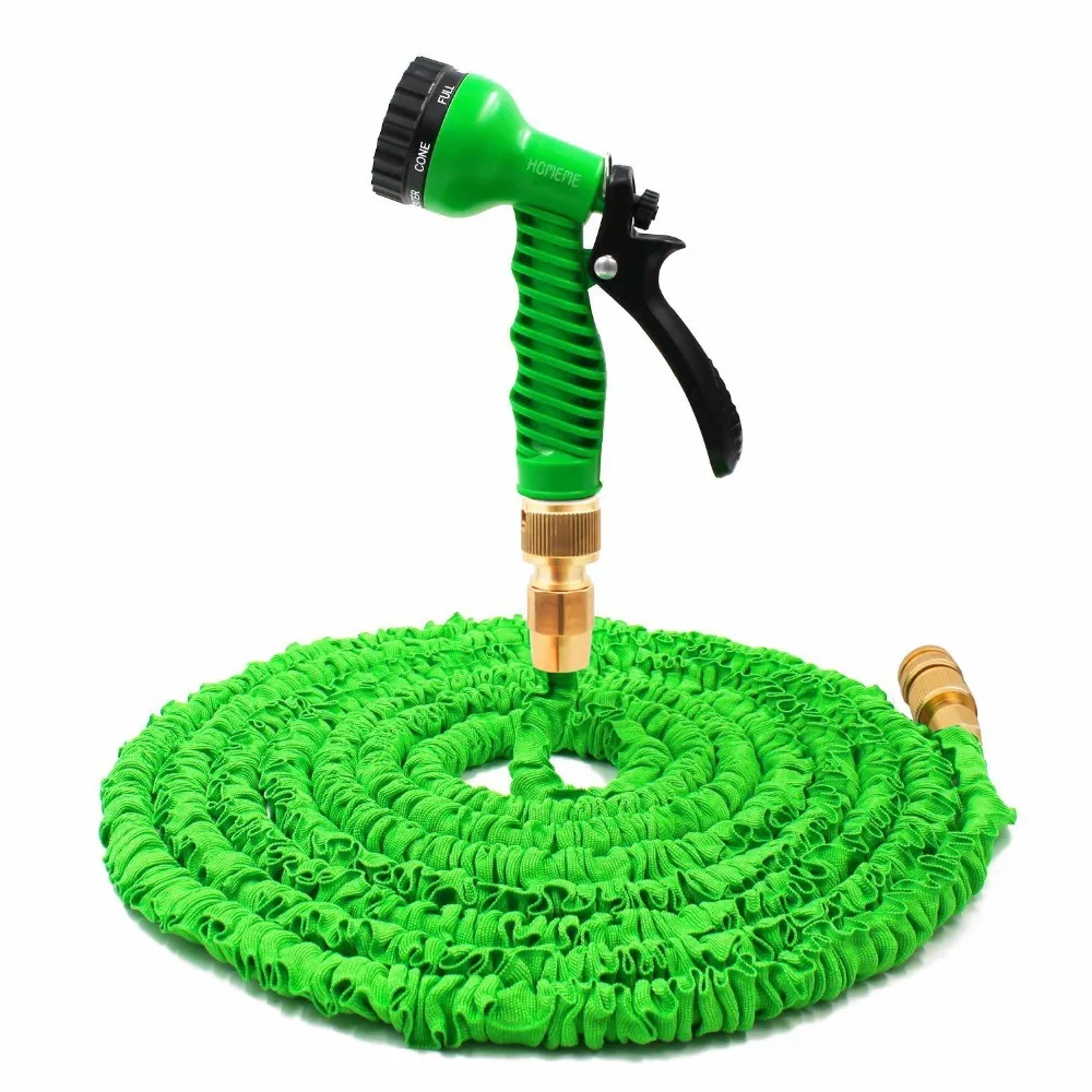 150FT 7 Watering Patterns Expandable Garden Hose High Pressure Water