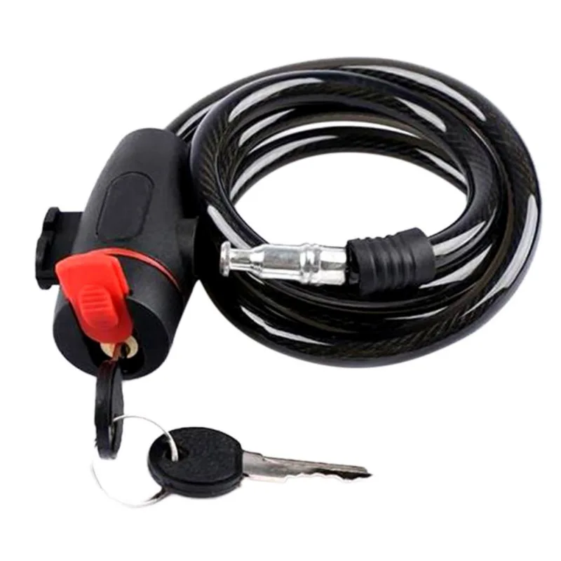 

Mountain Bike Chain Lock Wire Ring Mountain Bike anti-theft Locking Bicycle safe accessory TX005