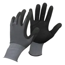 5 пар 15 Калибр труда Грит нитриловые перчатки производство нефтяной промышленности автомобильной сборки обслуживания садоводства