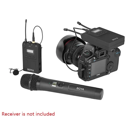 BOYA BY-WHM8 Microphone  UHF transmission with