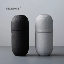 WIZAMONY, посуда для напитков, кунг-фу, чайный набор, чашка для чая, керамика, чашка, фильтр, чайник для путешествий, японский стиль, чайный набор, чайник, кофе