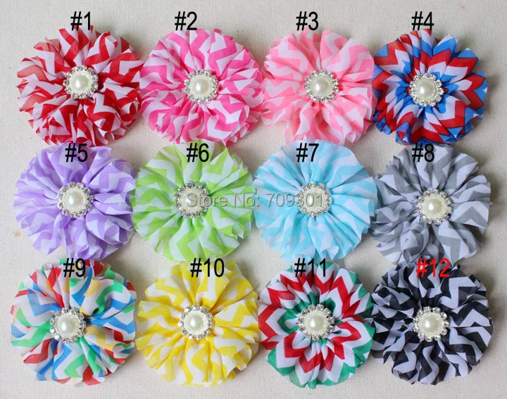 Шифоновые Цветочные пуговицы с воланом 3 дюйма|ballerina flower|children hair accessorieshair accessories |
