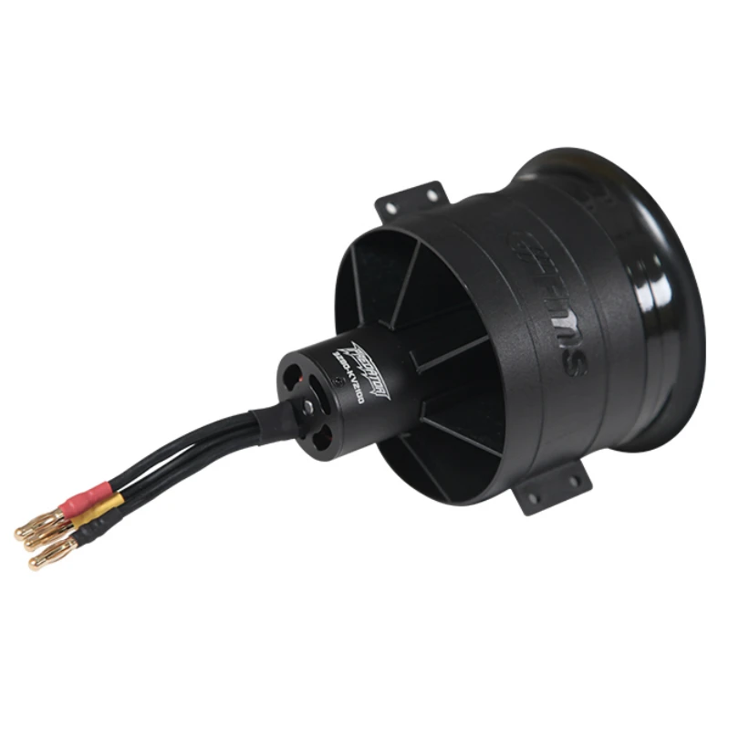 FMS 80 мм Ducted Fan EDF Jet 12 Blades с 3280 KV2100 Motor 6S Pro радиоуправляемый самолет вертолет Plane Engine