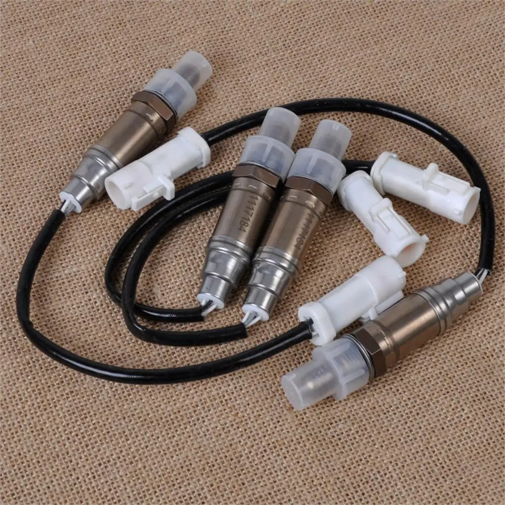 Buy DWCX 4pcs Black O2 Oxygen Sensor + Plug Left or Right Downstream or
