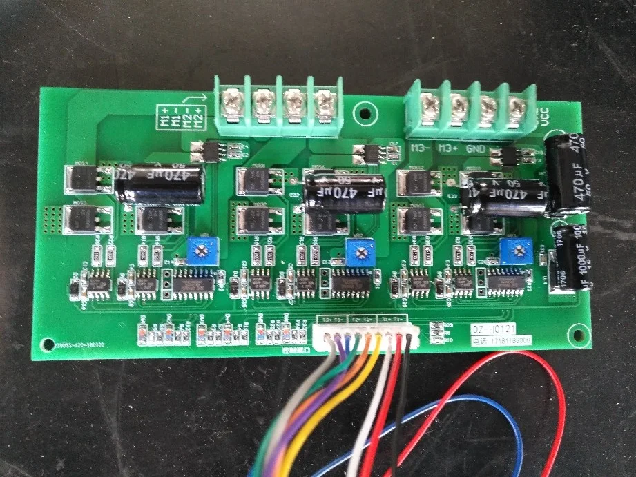 

3 way 10A motor positive and reverse drive module H bridge structure 12V24V36V overload overturn protection