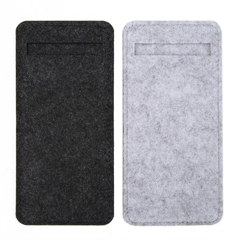 

ALLOYSEED Multifunction Wool Felt Pencil Case School Office Stationery Storage Pouch Bag Soft Tough Elastic and Comfortable
