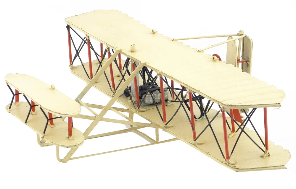 Первый самолет в мире античный самолет украшения ручной работы модель самолета аксессуары мебель домашний Декор подарок